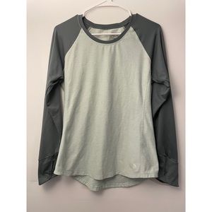 The North Face Dark Green/ Light Green Baseball Shirt